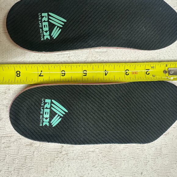 RBX Plantar Fasciitis Ortho Insoles, 3/4 Size for Women - Picture 3 of 4